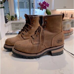 SKECHERS-PERFECT FOR A GUY OR A GAL.              Steel Toe Boots